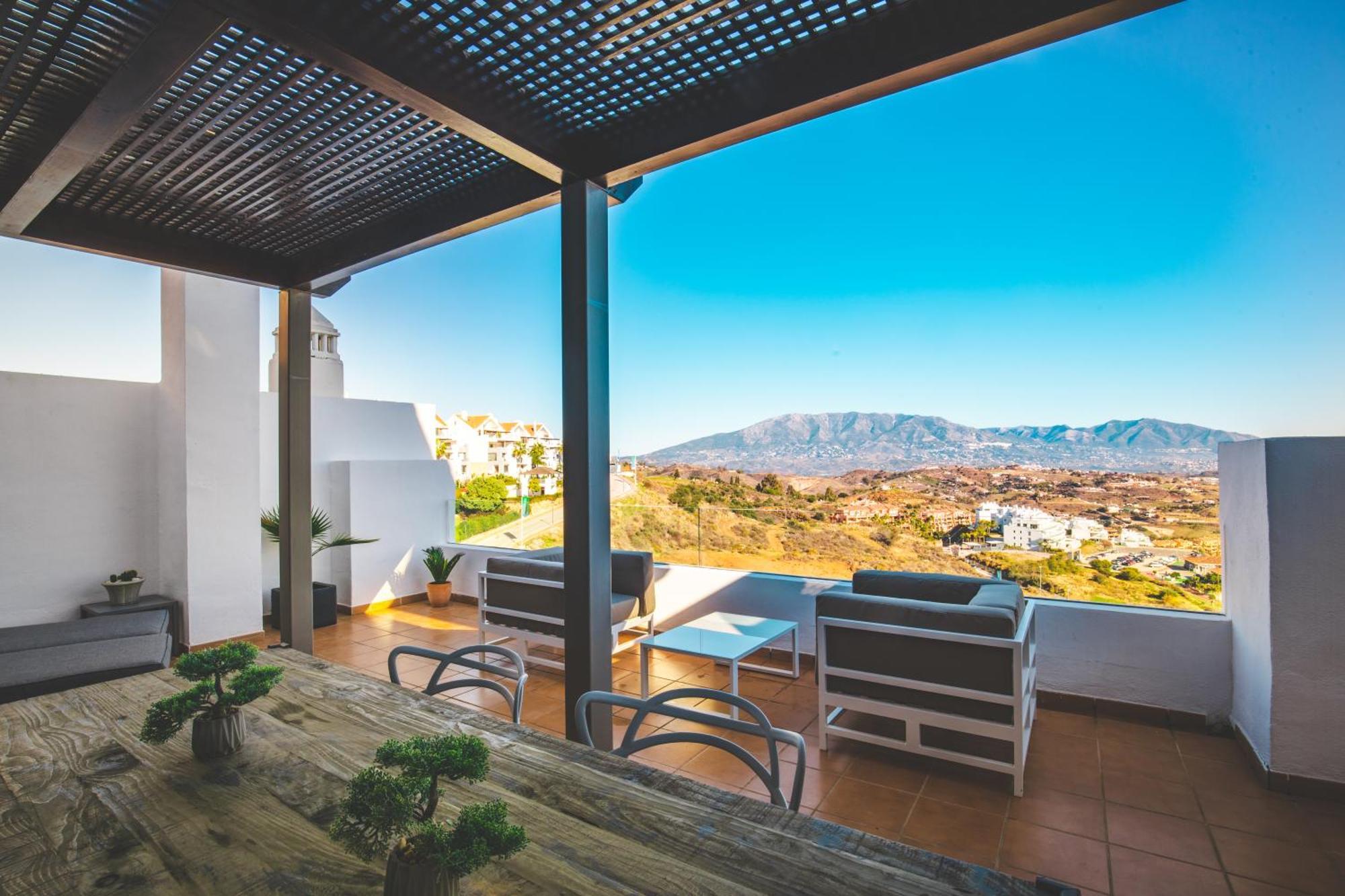 Penthouse La Cala De Mijas Golfview,Mountain Ans Seaview Exterior foto
