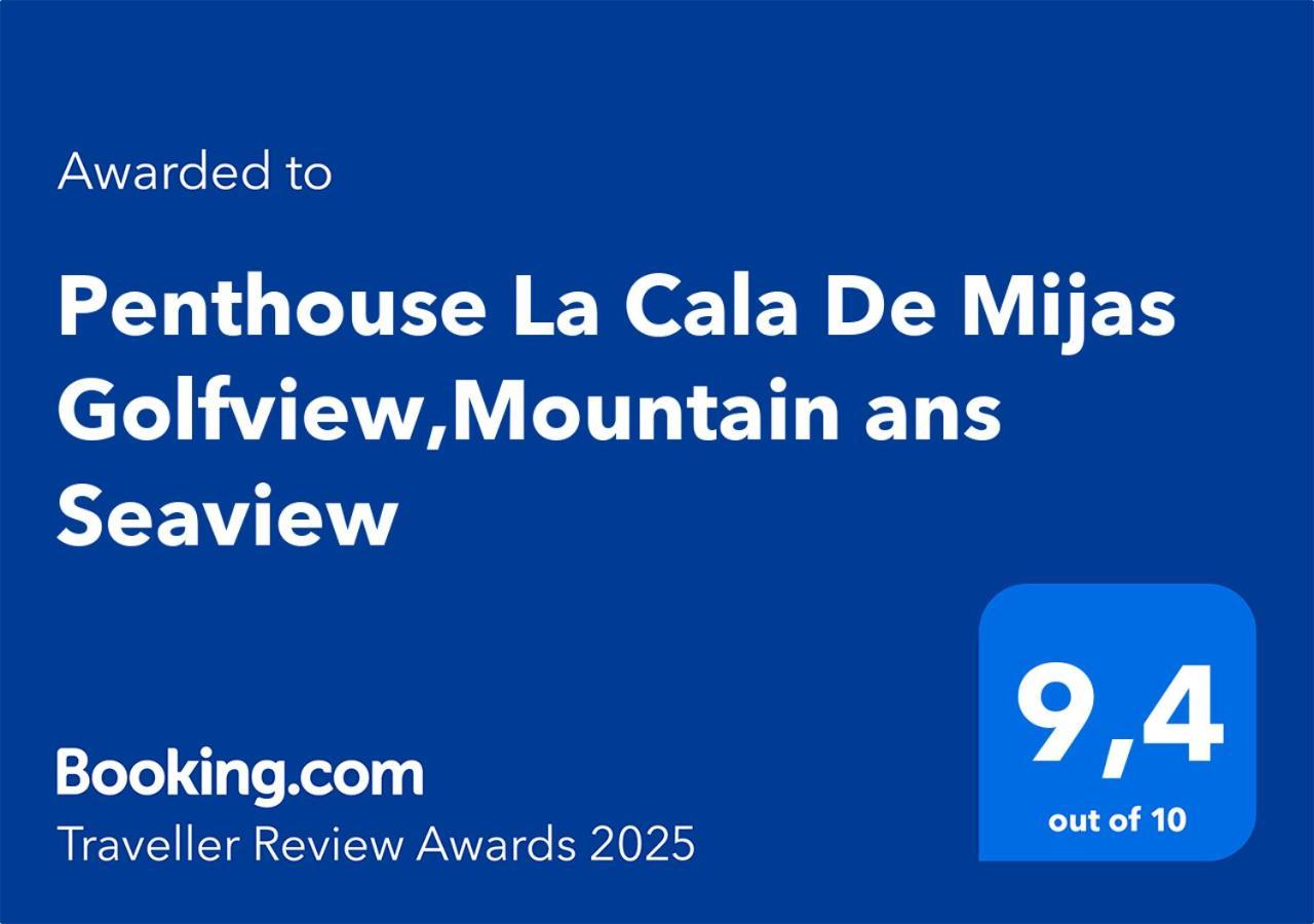 Penthouse La Cala De Mijas Golfview,Mountain Ans Seaview Exterior foto